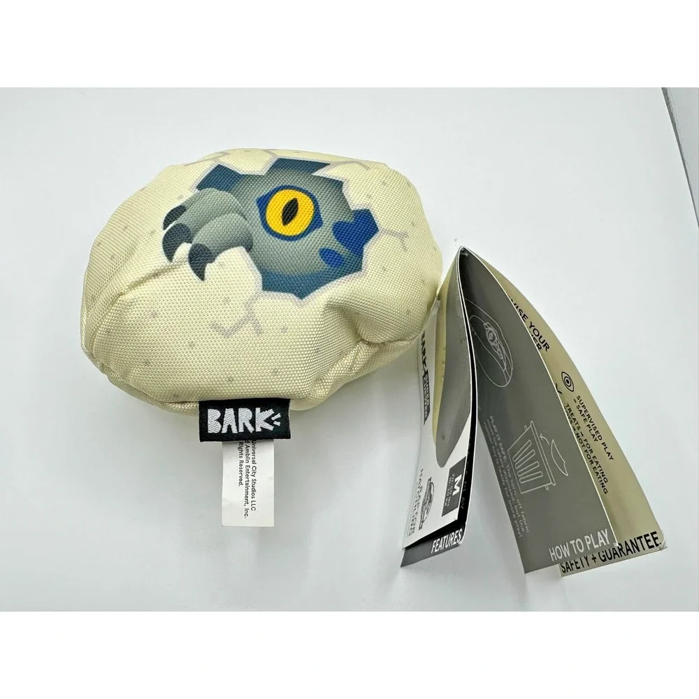 Bark Super Chewer M Jurassic World Raptor Hatchling